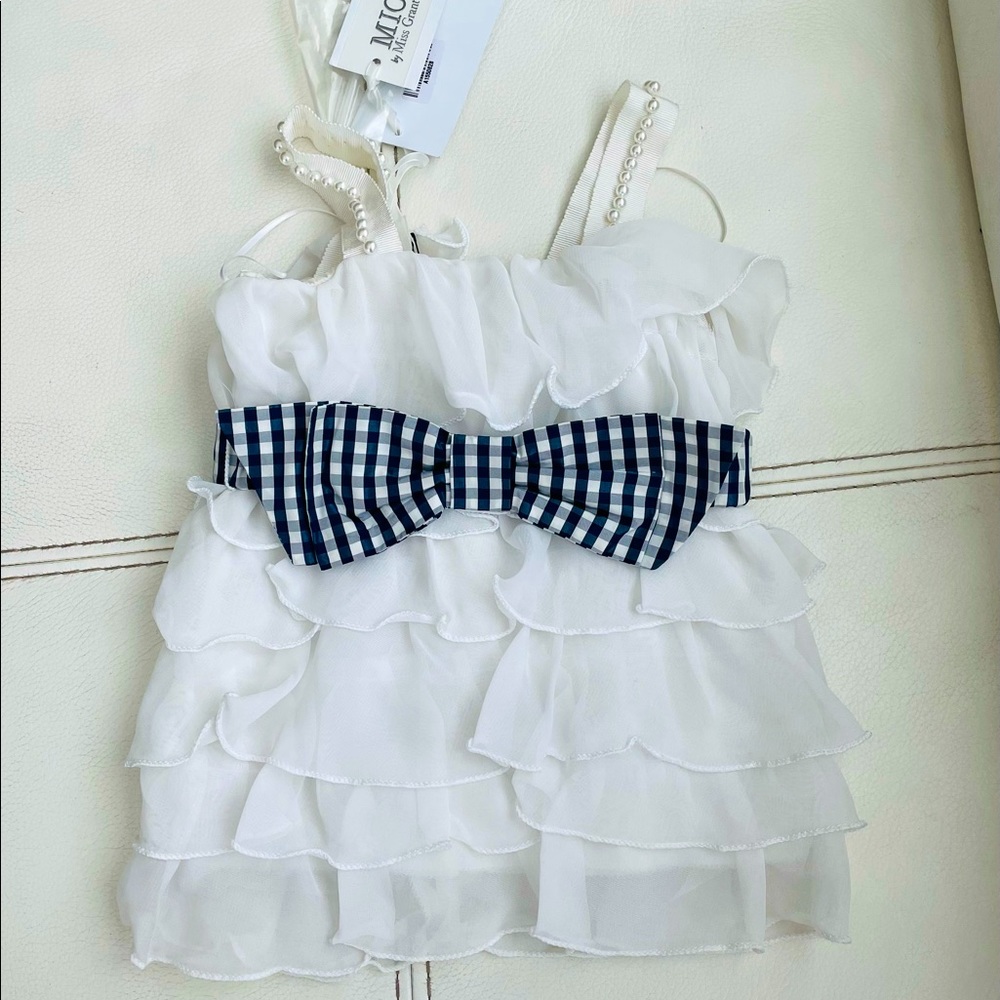 Microbe by Miss Grant baby girl dress Sz 6 months